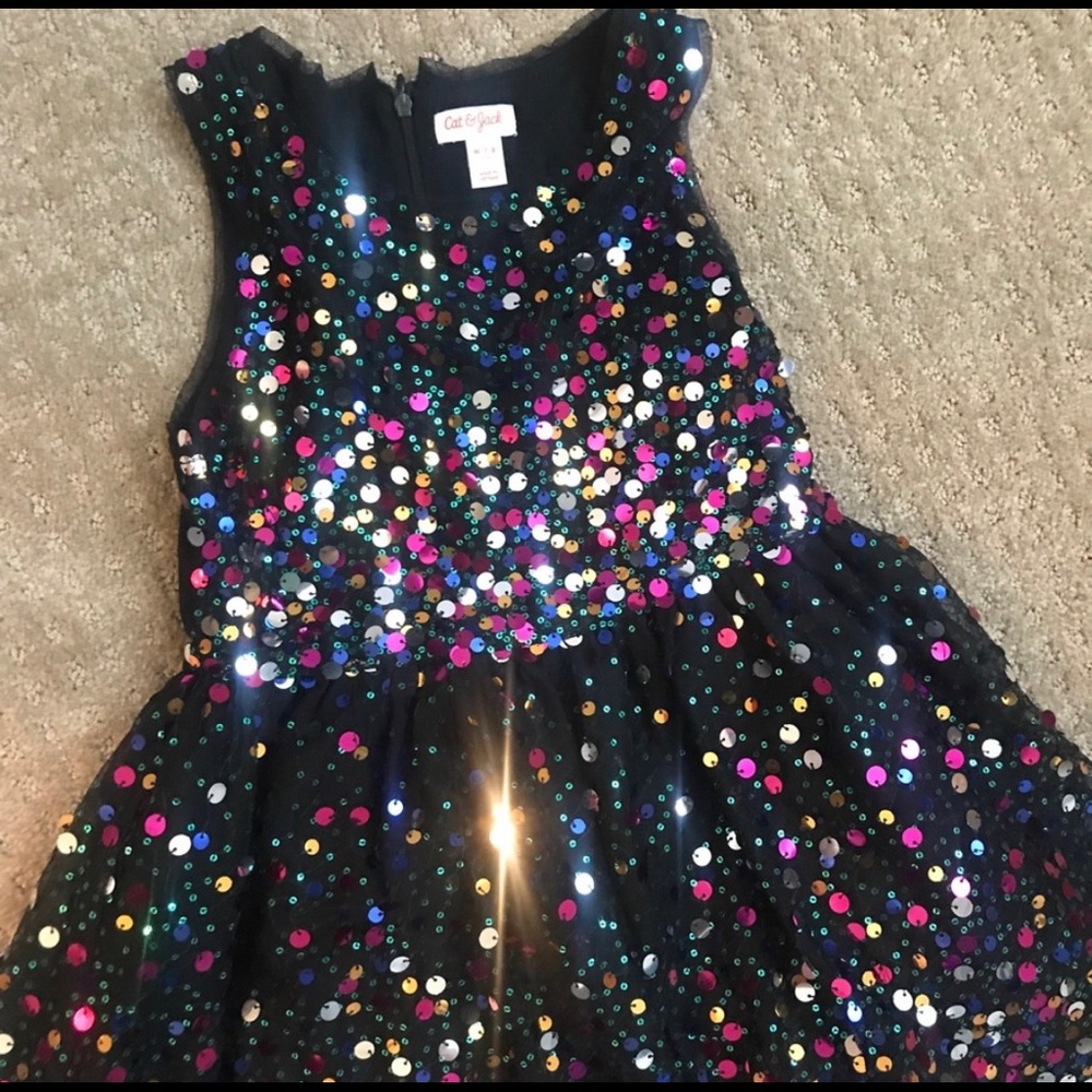 Gorgeous Cat & Jack glitter party dress